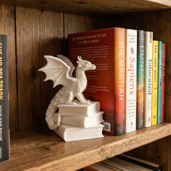 The Book Dragon: Basgiath bookend inspired - Model preview 1