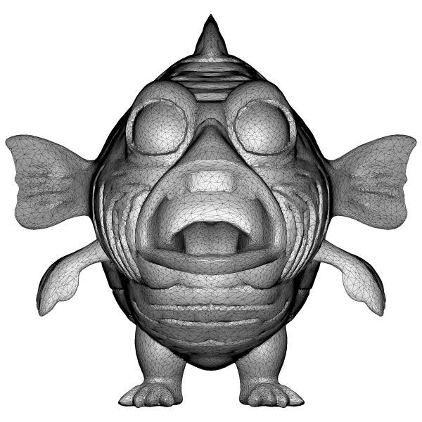 Odd Creatures Collection – Cute Creepy Kitbash High-Poly Monster - Model preview 21