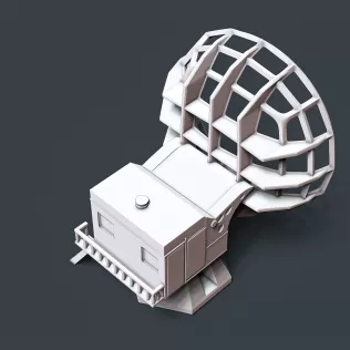 Würzburg Radar #RoZ - Model thumbnail 4
