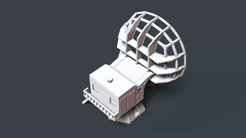 Würzburg Radar #RoZ - Model preview 4