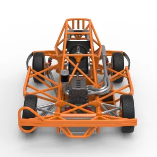 BriSCA Formula 2 Stock Car Base Scale 1:25 - Model thumbnail 8