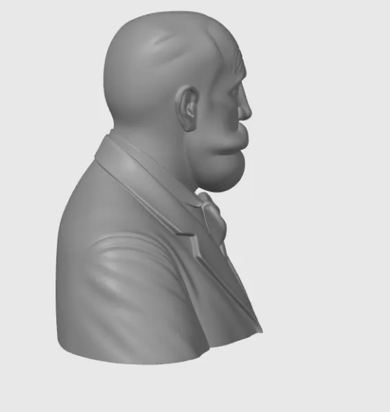 Yane Sandanski 3D STL (Яне Сандански) - Model preview 4