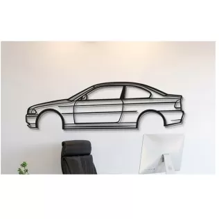 BMW - E46 Coupe Wall Art