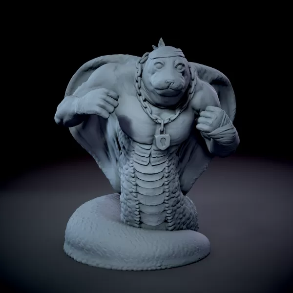 Cobra Seal Alien Creature Focobra - Model preview 1