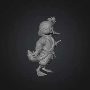 Ninja duck - Model thumbnail 2