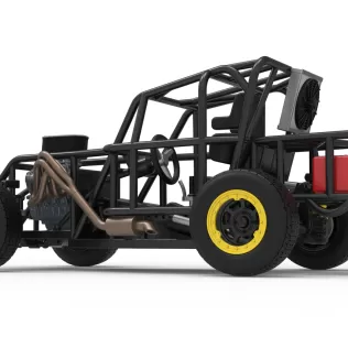 Mod Lite Race car Base Version 2 Scale 1:25 - Model thumbnail 13