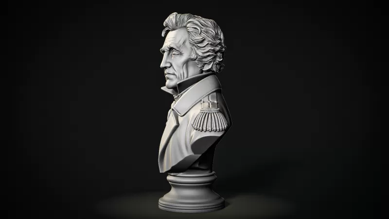 Andrew Jackson #RoZ - Model preview 4