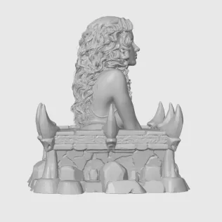 Gabriela Andrada 3D Bust Print - Model thumbnail 9