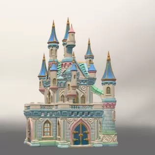 Enchanted Fantasy Castle Miniature STL File for 3D Print - Model thumbnail 5