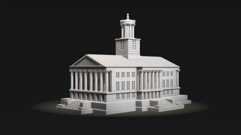 Tennessee State Capitol #RoZ - Model preview 1
