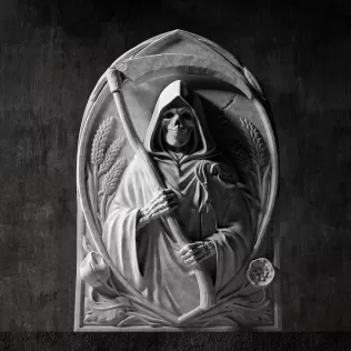 Grim Reaper Wall Panel #RoZ - Model thumbnail 1