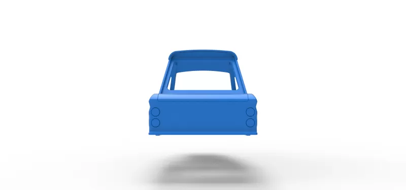 Shell of New Zealand Vintage Stock car Scale 1:25 - Model preview 12