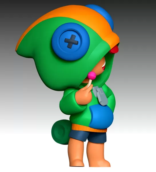 Leon - Brawl Stars - Model preview 6