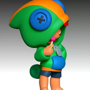 Leon - Brawl Stars - Model thumbnail 6