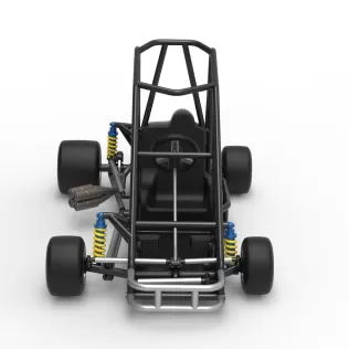 Quarter Midget Base Scale 1:16 - Model thumbnail 8