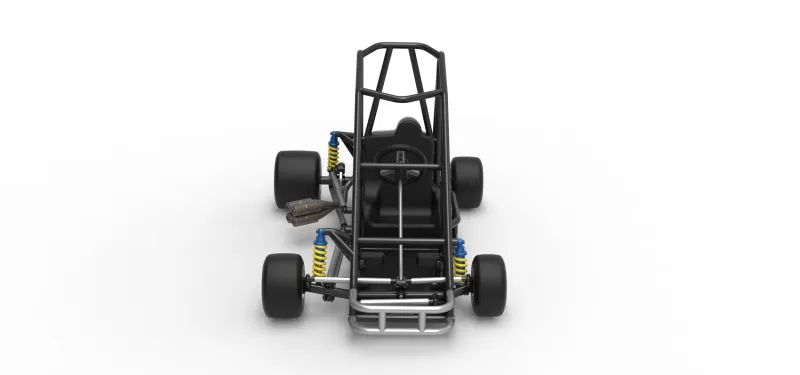 Quarter Midget Base Scale 1:16 - Model preview 8