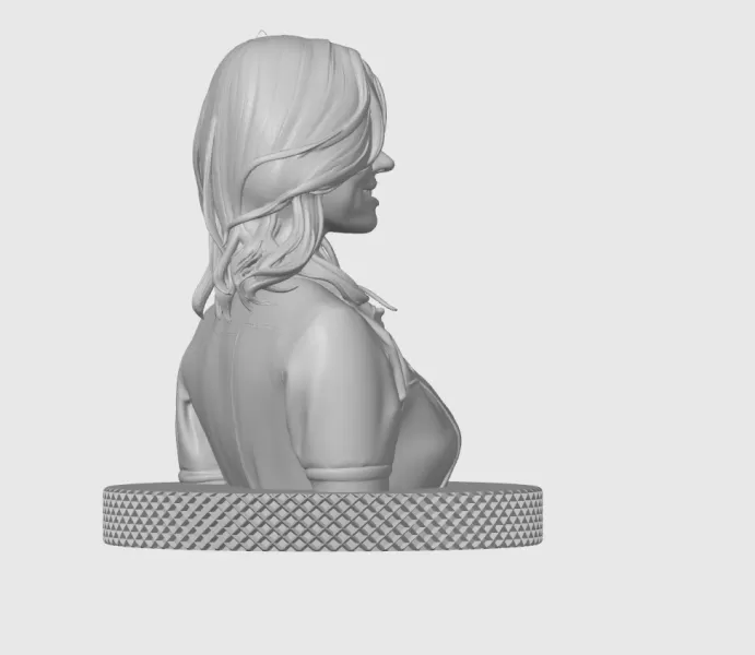 Jessica Biel 3D Bust Print - Model preview 8