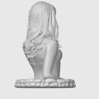 Jessica Alba 3D Bust - Model thumbnail 9