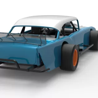 Vintage Asphalt Modified stock car V11 Scale 1:25 - Model thumbnail 18
