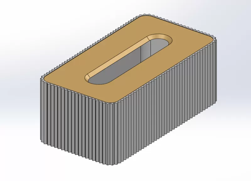 ✨ Premium Tissue Box Holder – Elegant Sliding Lock Design 🧻 - Model preview 2