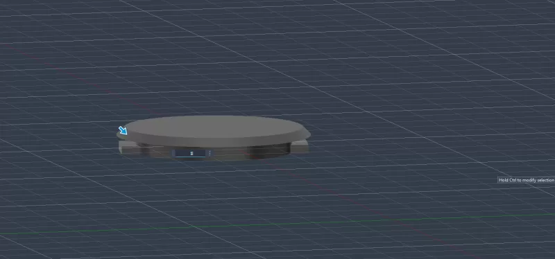 BMW E36 headlight washer cap - Model preview 1