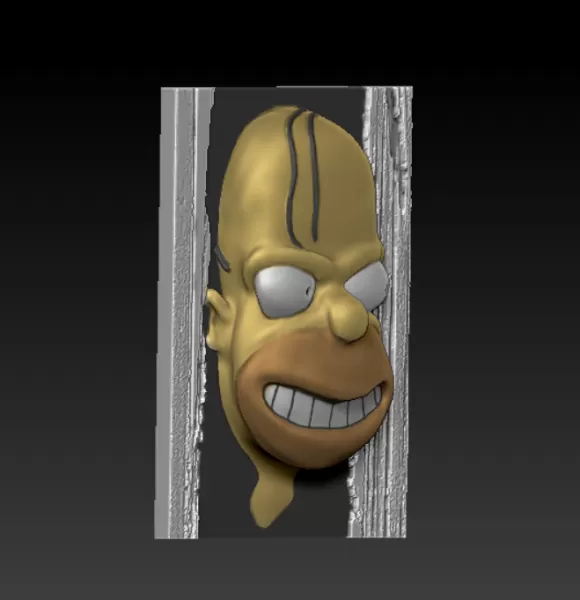HOMER. THE SHINING - Model preview 2