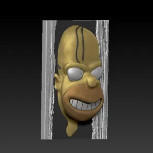 HOMER. THE SHINING - Model thumbnail 2