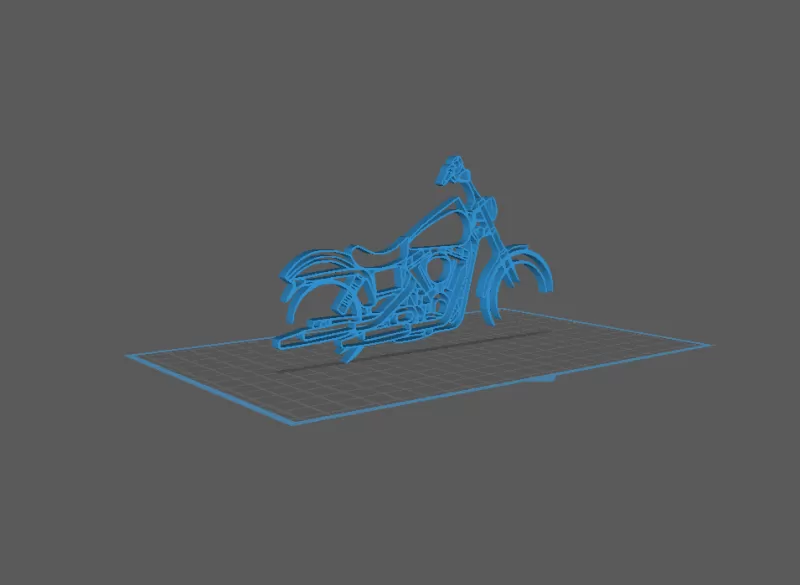 Harley Davidson - Street Bob Wall Art - Model preview 2