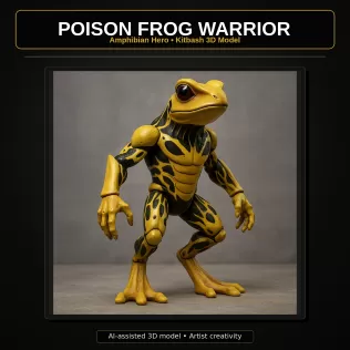 Creature Mech Beasts Kitbash High-Poly 3D Model Pack - Model thumbnail 2