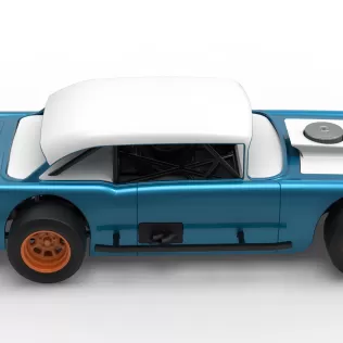 Vintage Asphalt Modified stock car V11 Scale 1:25 - Model thumbnail 23