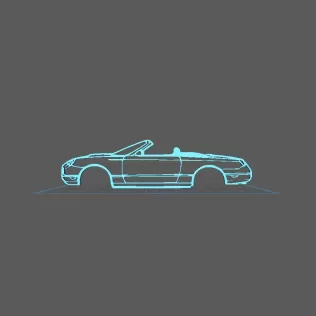 Ford - Thunderbird 2005 Wall Art