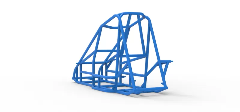 Frame of Quarter Midget Scale 1:16 - Model preview 10
