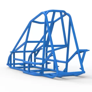 Frame of Quarter Midget Scale 1:16 - Model thumbnail 10