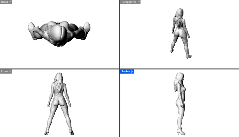 CR 7 Lady - Model preview 3