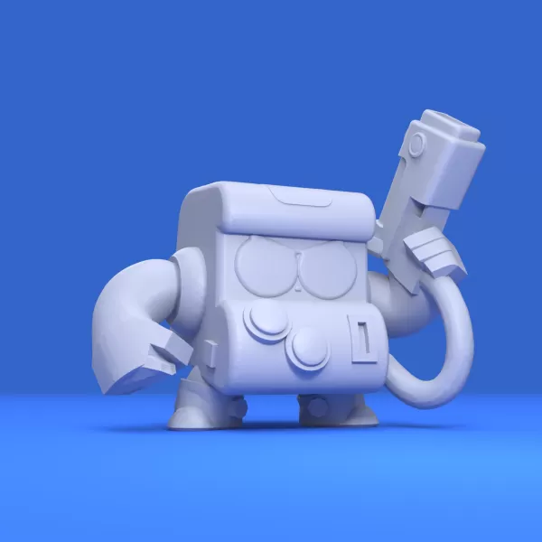 8-BIT (Original) - Brawl Stars - Model preview 1