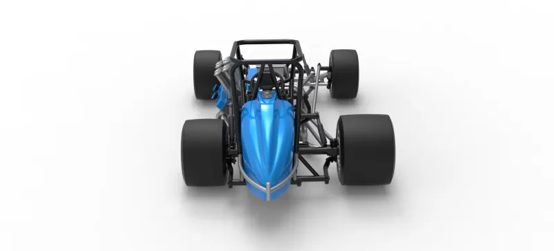 Vintage Pavement Sprint car Base Scale 1:25 - Model preview 17