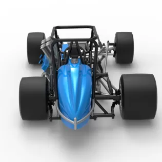 Vintage Pavement Sprint car Base Scale 1:25 - Model thumbnail 17