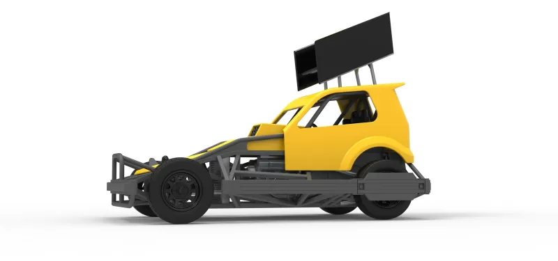 New Zealand Superstock car Version 5 Scale 1:25 - Model preview 2