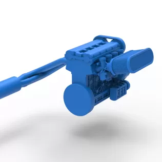 Engine of New Zealand Minisprint Scale 1:25 - Model thumbnail 14