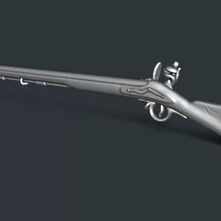 Musket Rifle RoZ - Model thumbnail 3