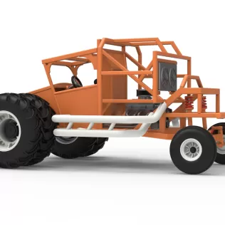 Racing Combine Harvester Base Scale 1:25 - Model thumbnail 13