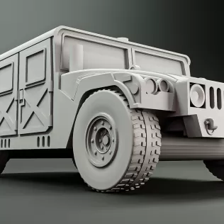Humvee #RoZ - Model thumbnail 2