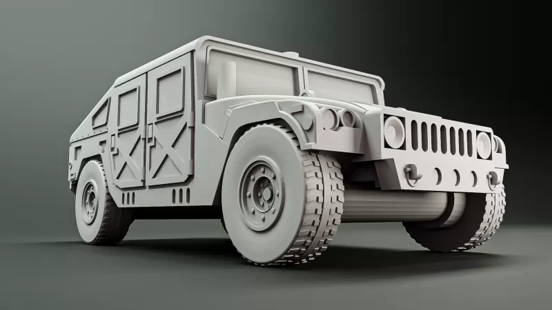 Humvee #RoZ - Model preview 2