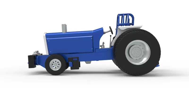 Pro Stock Pulling Tractor Version 5 Scale 1:25 - Model preview 7