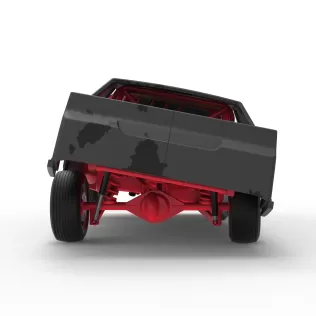 IMCA Stock car while turning Scale 1:25 - Model thumbnail 16