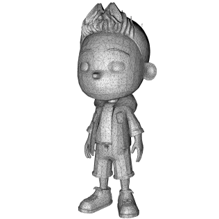 Stylized Character Collection Vol. 01 – Kitbash High-Poly 3D Mod - Model thumbnail 3