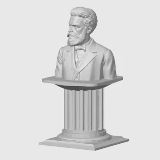 Hristo Botev 3d STL (Христо Ботев)