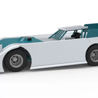 Wedge Dirt Late model Scale 1:25