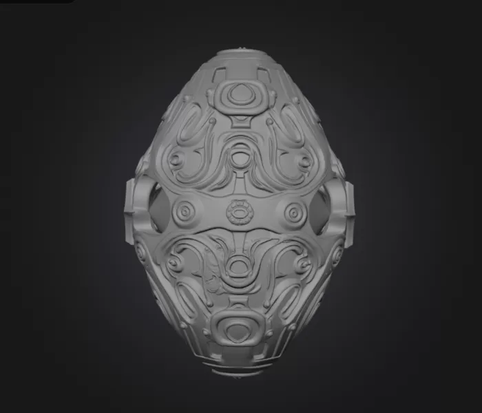 Sci-Fi Alien artifact - Model preview 3