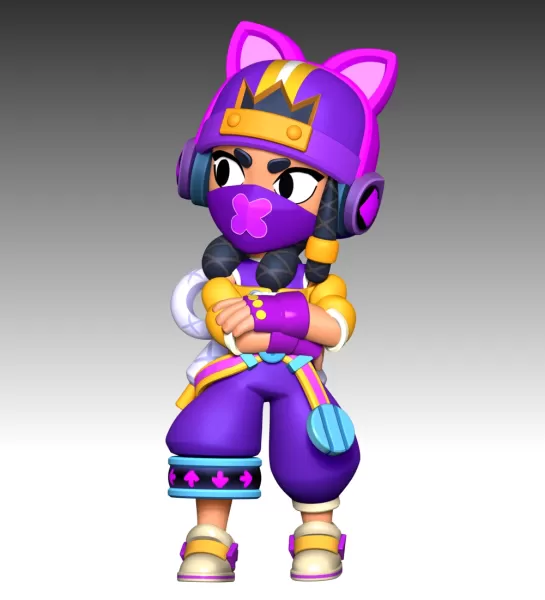 Mina - Brawl Stars - Model preview 3